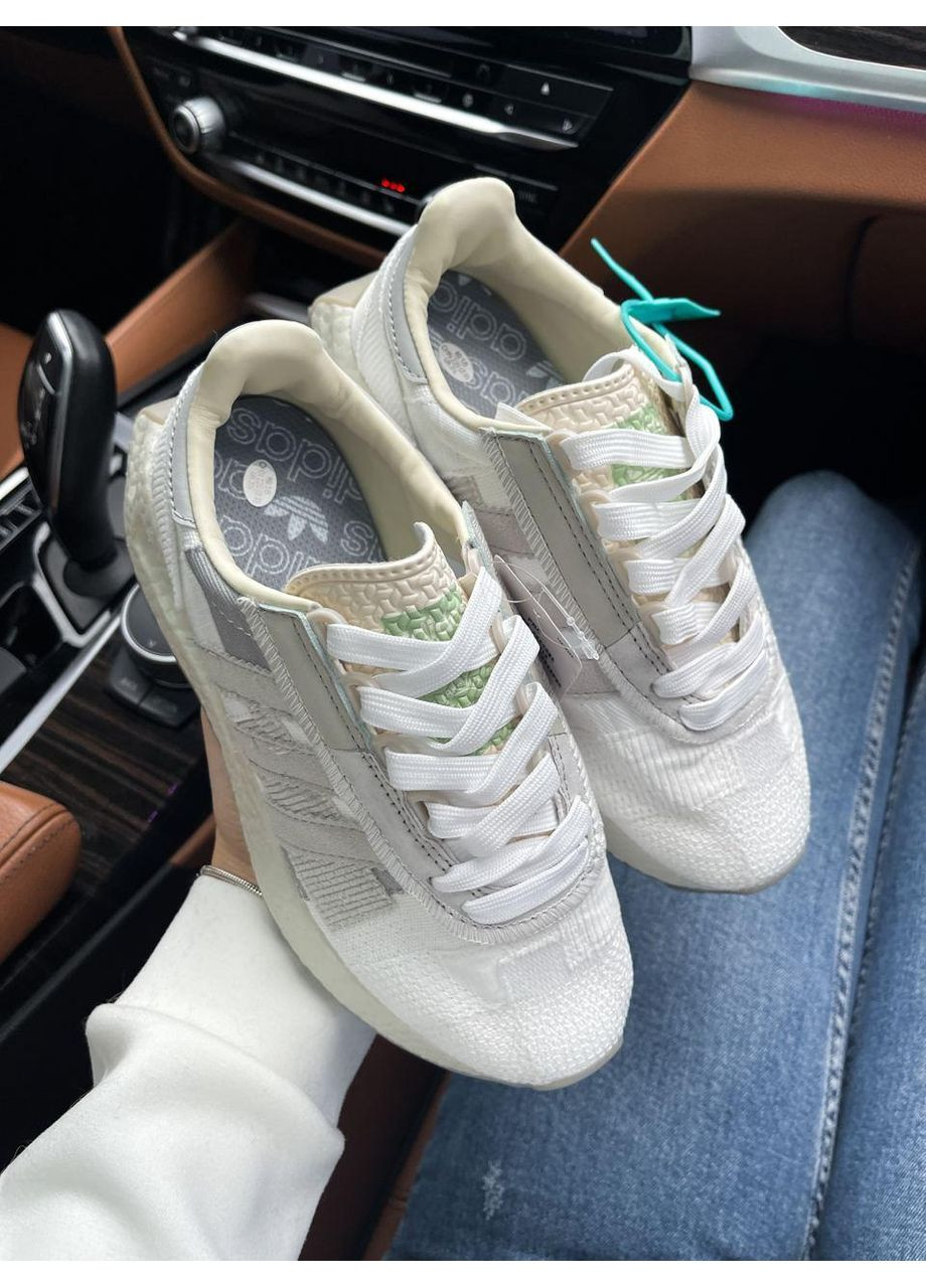 КРОССОВКИ ЖЕНСКИЕ ADIDAS RETROPY WHITE АДИДАС РЕТРОПИ No Brand белые демисезоны (367173255)