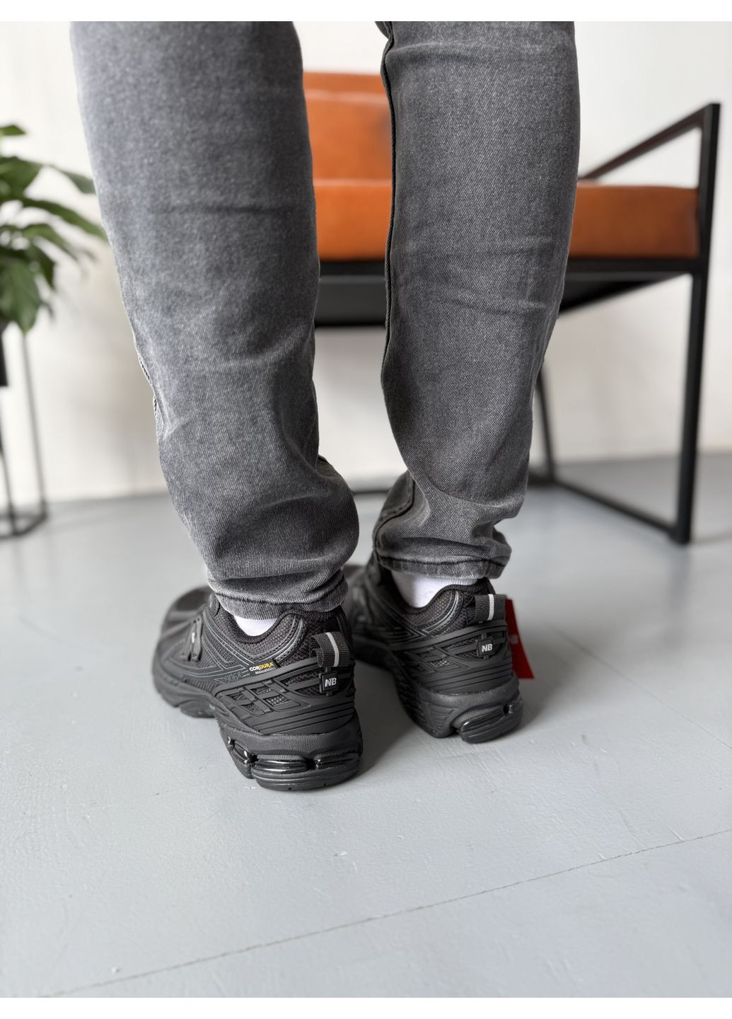 Черные демисезонные кроссовки мужские new balance 1906r black cordura ii нью беланс 1906r No Brand