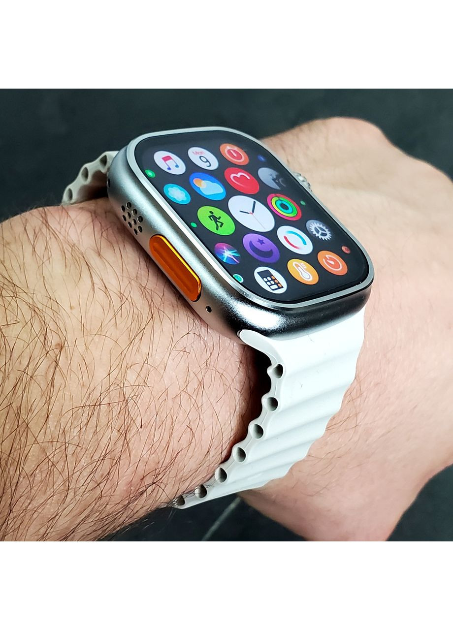 Смартчасы Smart watch series 8 M8 Pro Ultra 49 мм серый XO (353497749)