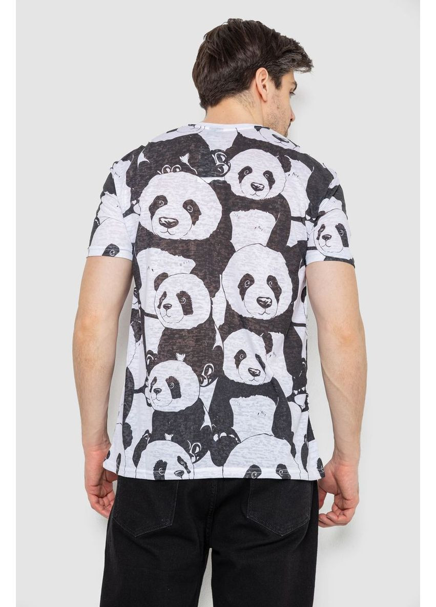 Чорна футболка чоловіча з принтом Sport Line