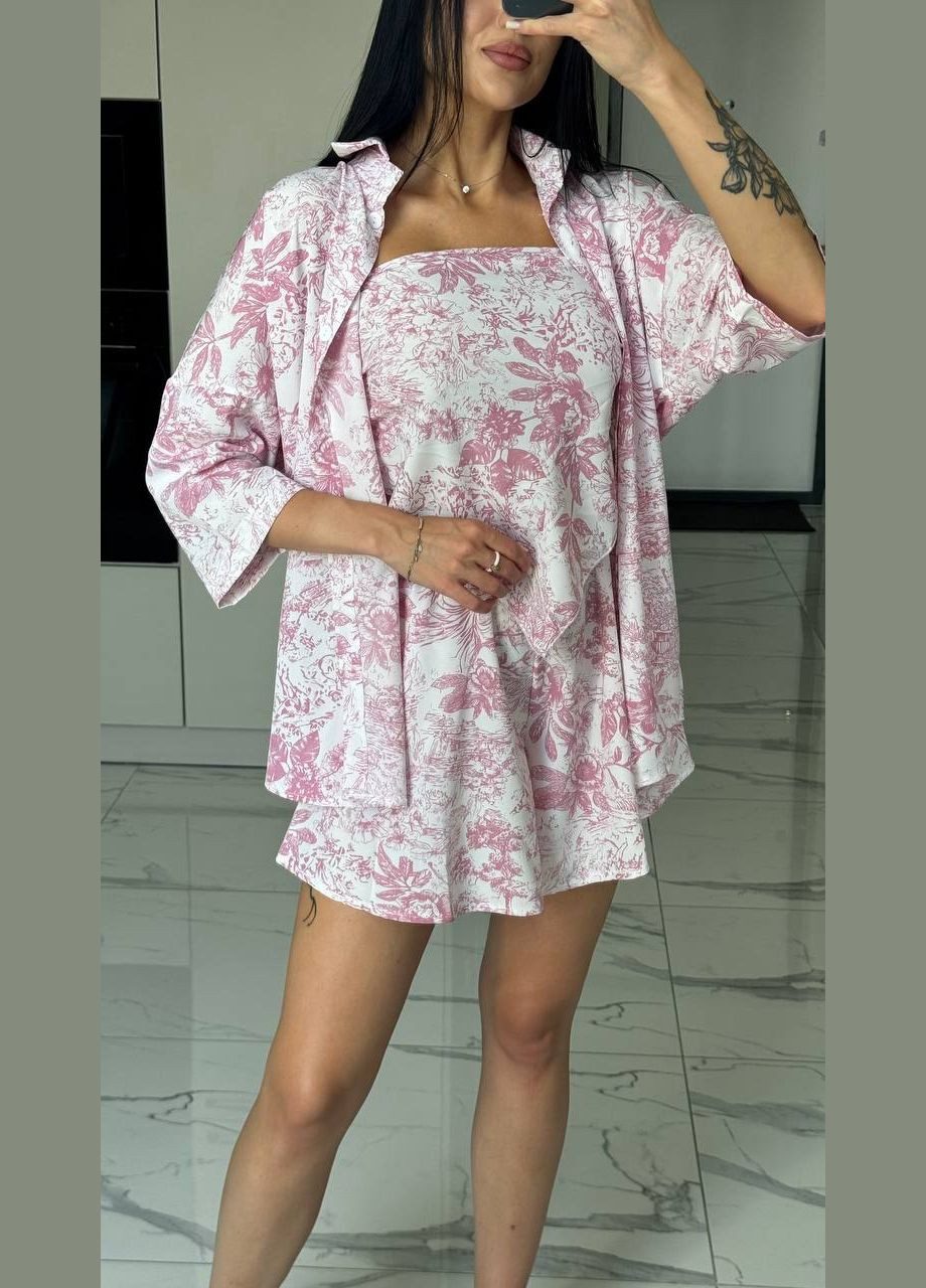 Костюм трійка(шорти, сорочка і хустинка) Adelante (341679820)