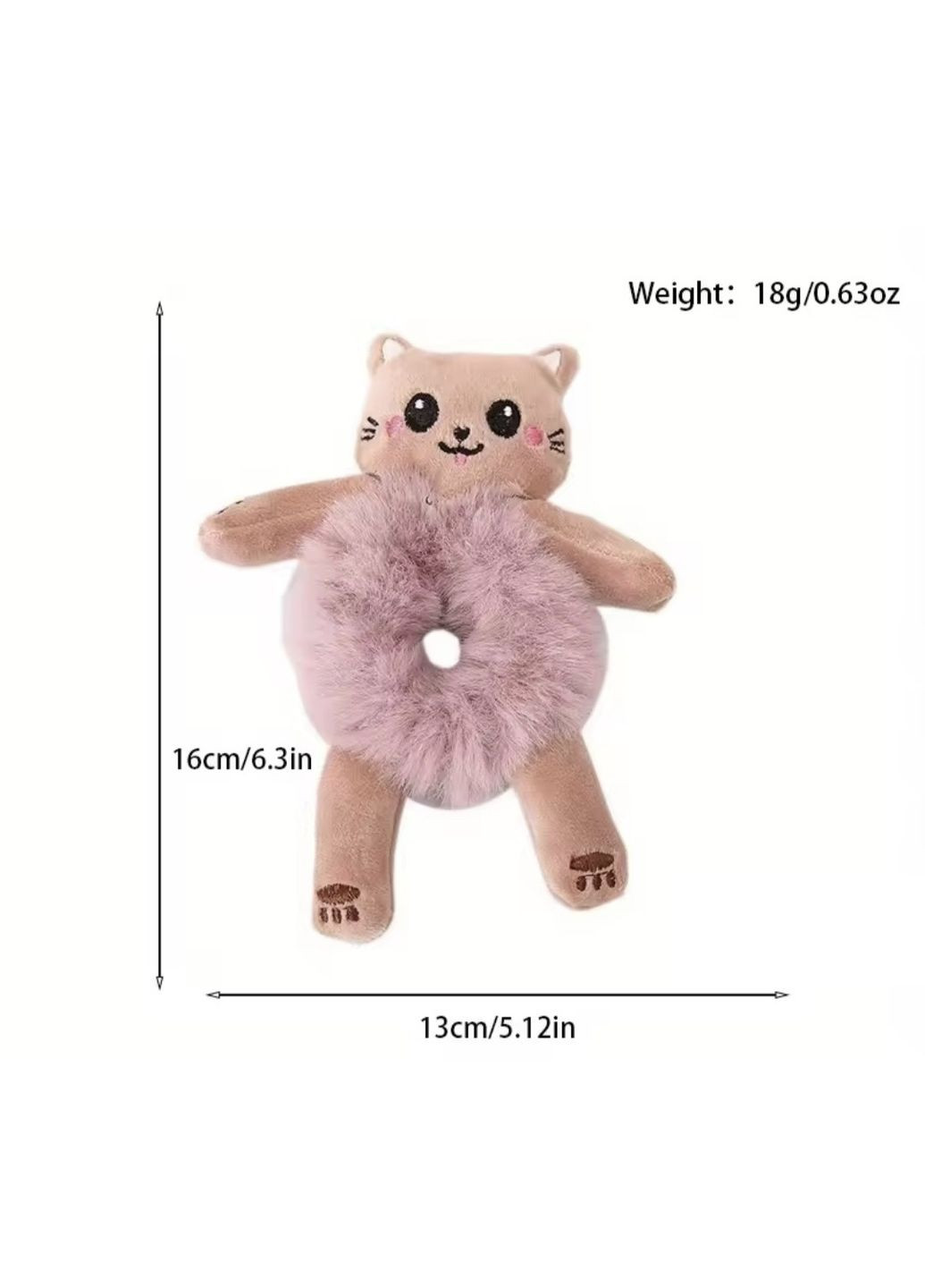 Плюшевые резинки для волос в виде животных China (356567359)