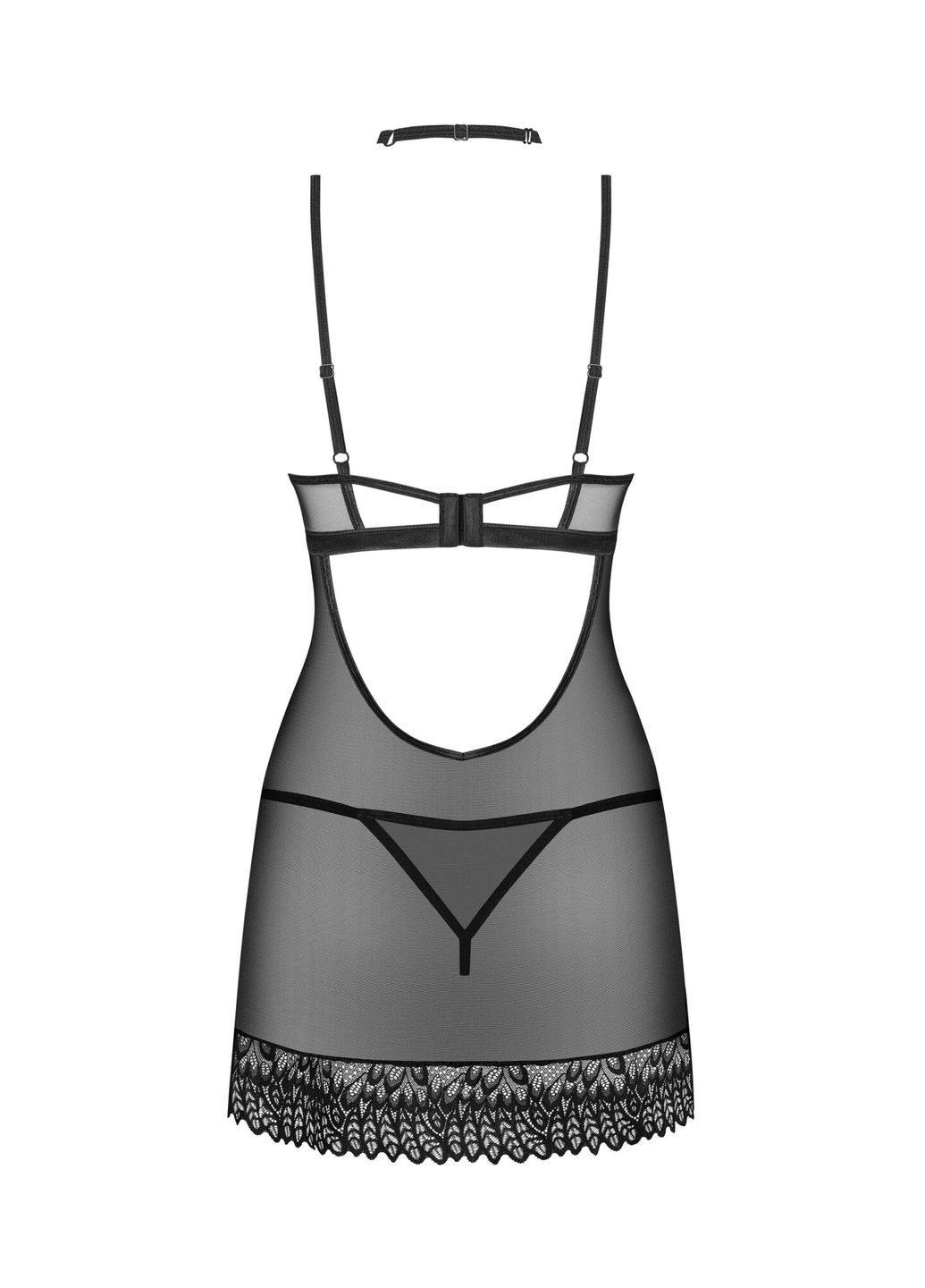 Сорочка Donarella chemise & thong XL/2XL Obsessive (314507847)