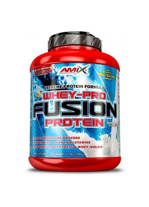 Протеїн AMIX Whey Pro Fusion, 2.3 кг - Фісташка Amix Nutrition (336919366)