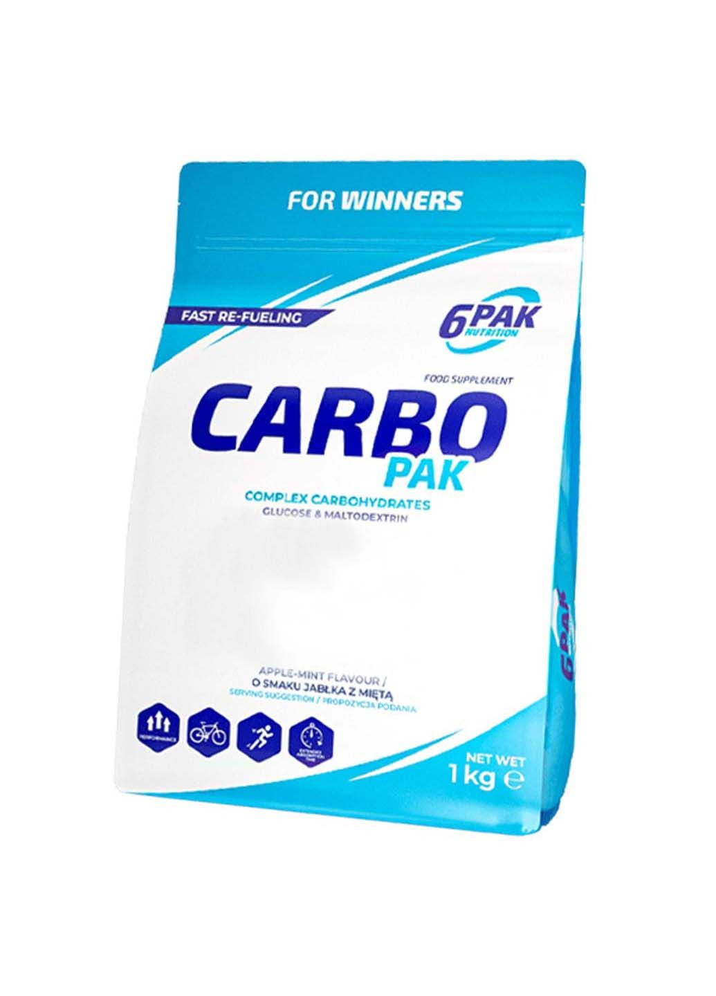 Комплекс Углеводов Carbo Pak 1000 г Яблоко-мята 6PAK Nutrition (292710804)