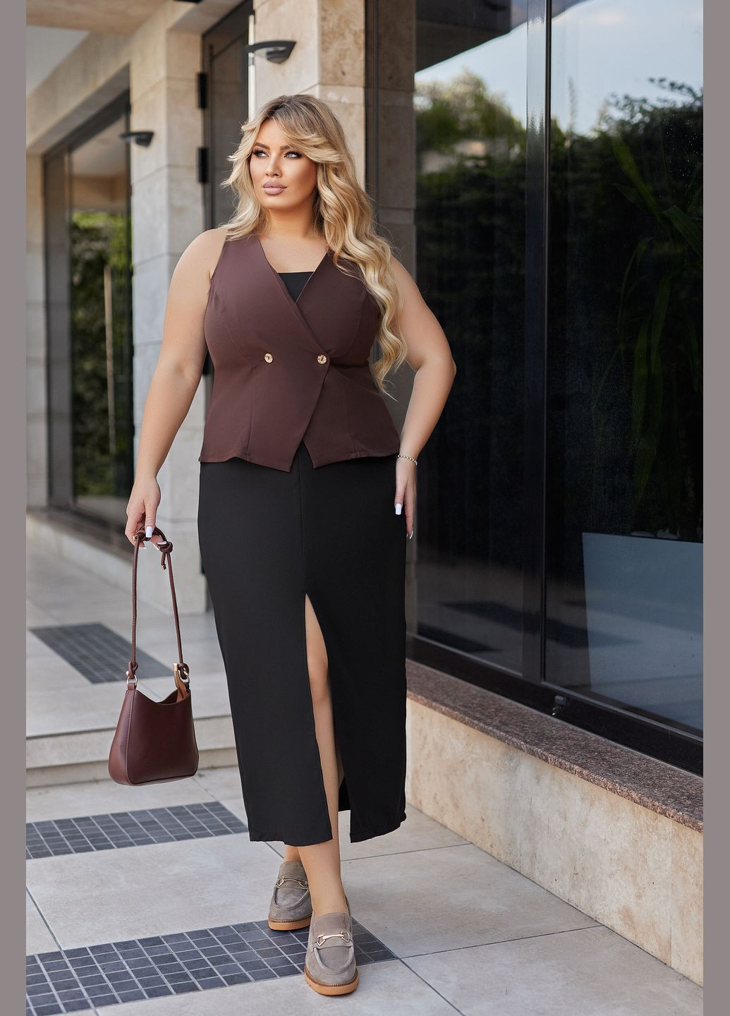 Стильный женский жилет Fashion Girl "Voice" (301127935)