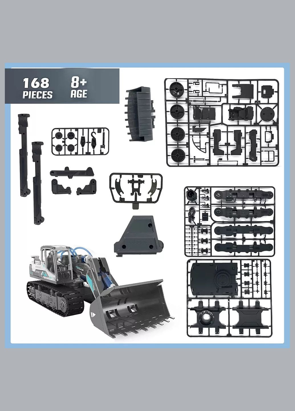 Конструктор Гідравлічні машини 3в1 168 дет (GC0108) Stem (333252711)