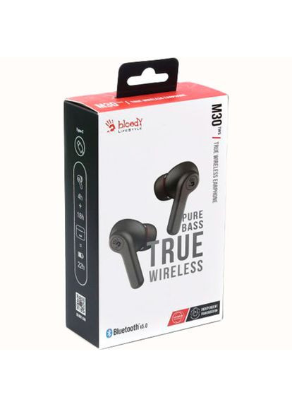 Гарнитура M30 Bloody Black/Red A4Tech (306527400)