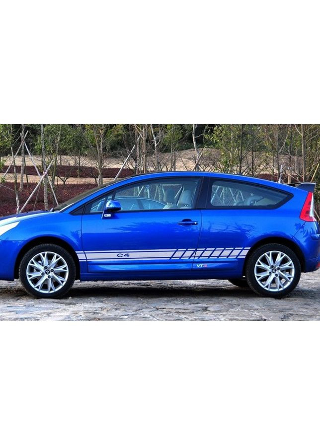 Смуги на авто 3D TUNING STUDIO Сітроен C1 C3 C4 C5 W 980х110х0.060мм=4штуки No Brand (362499677)