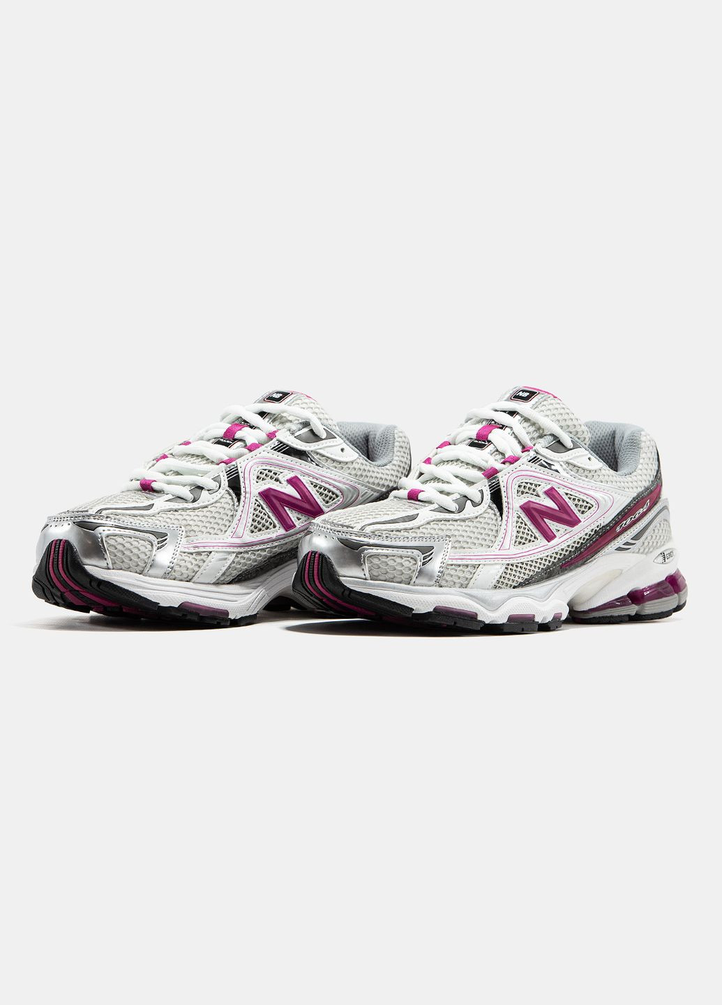 Серые демисезонные кроссовки мужские и женские new balance 1064 silver bordo | нью баланс 1064 серые No Brand