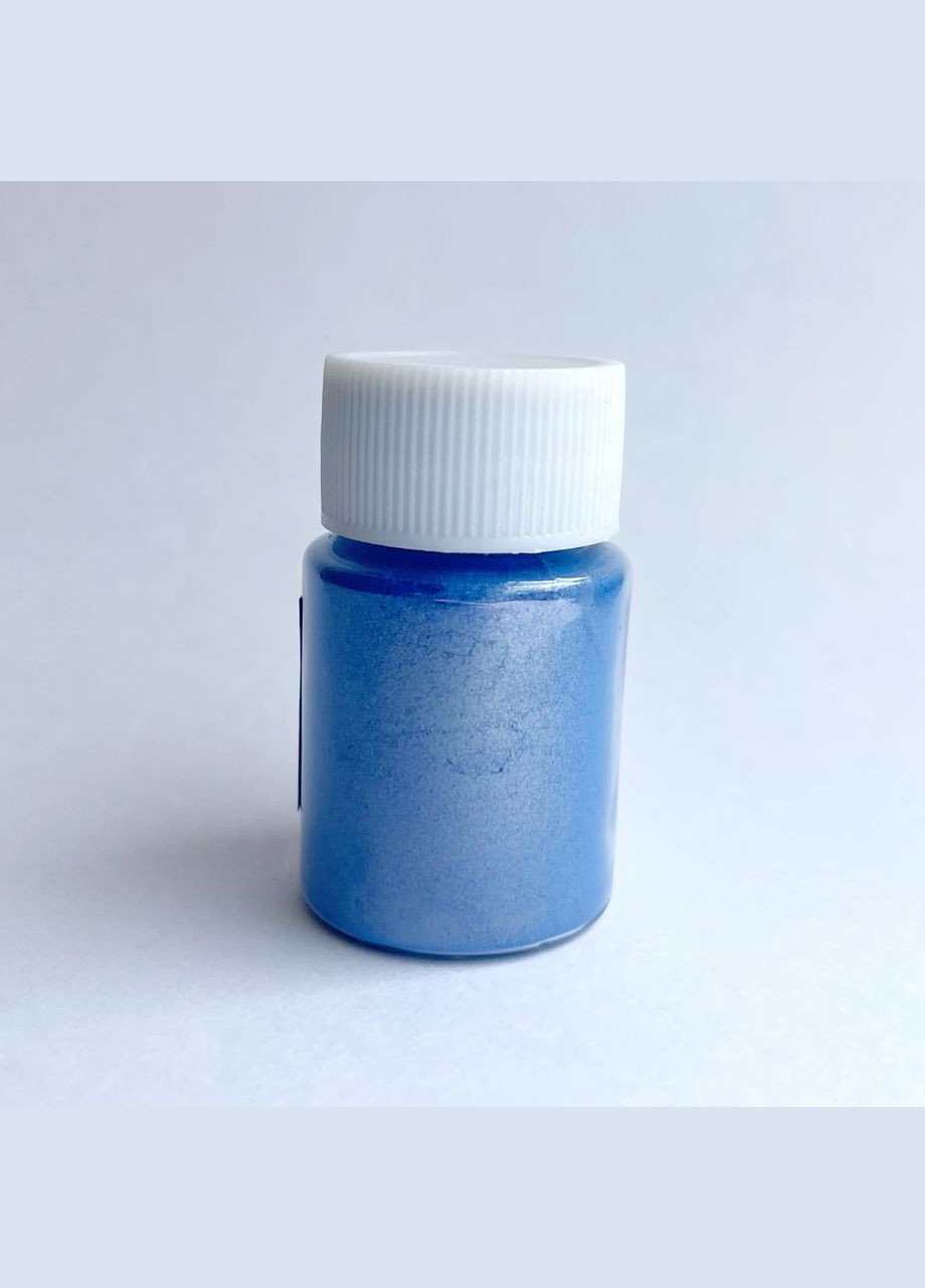 Пігмент для смоли Finidng Перламутровий блискучий порошок Волошковий Пляшечка 25 мл Finding (316248347)