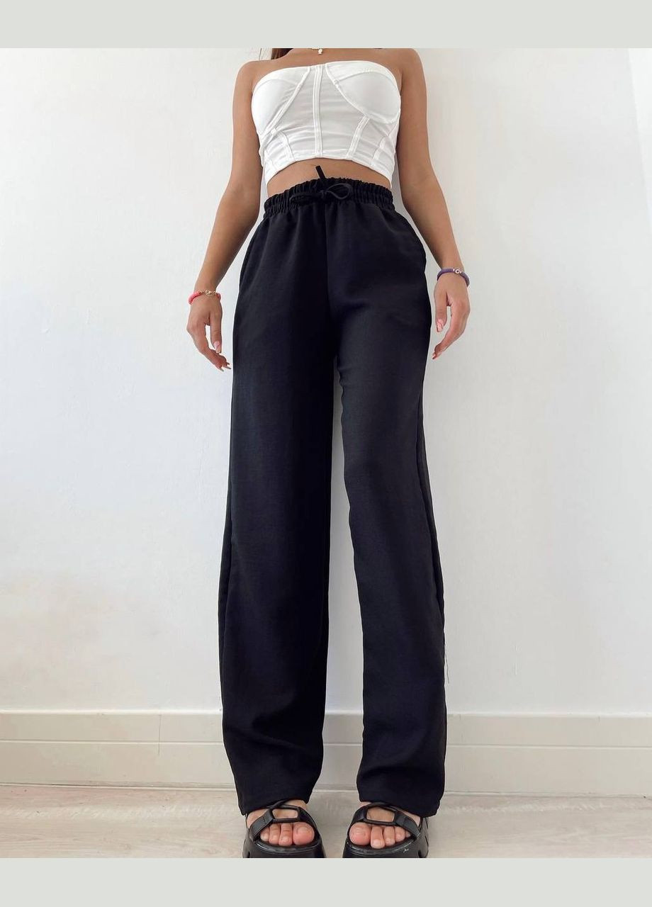 Женские черные штаны No Brand (343277037)