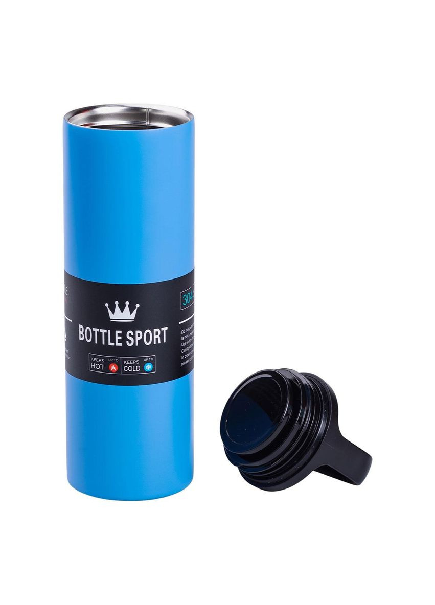 Термос металлический 500 мл Bottle Sport с вакуумной изоляцией синий HPGM5009BL Yiwu (372716294)