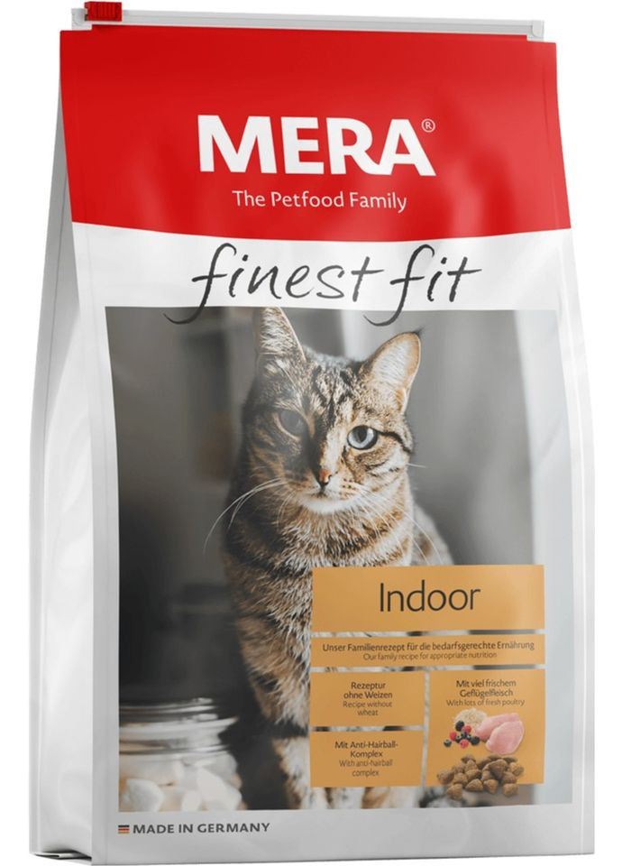 Корм для домашніх котів Finest Fit Indoor 1.5 кг (4025877337284) Mera (364788420)