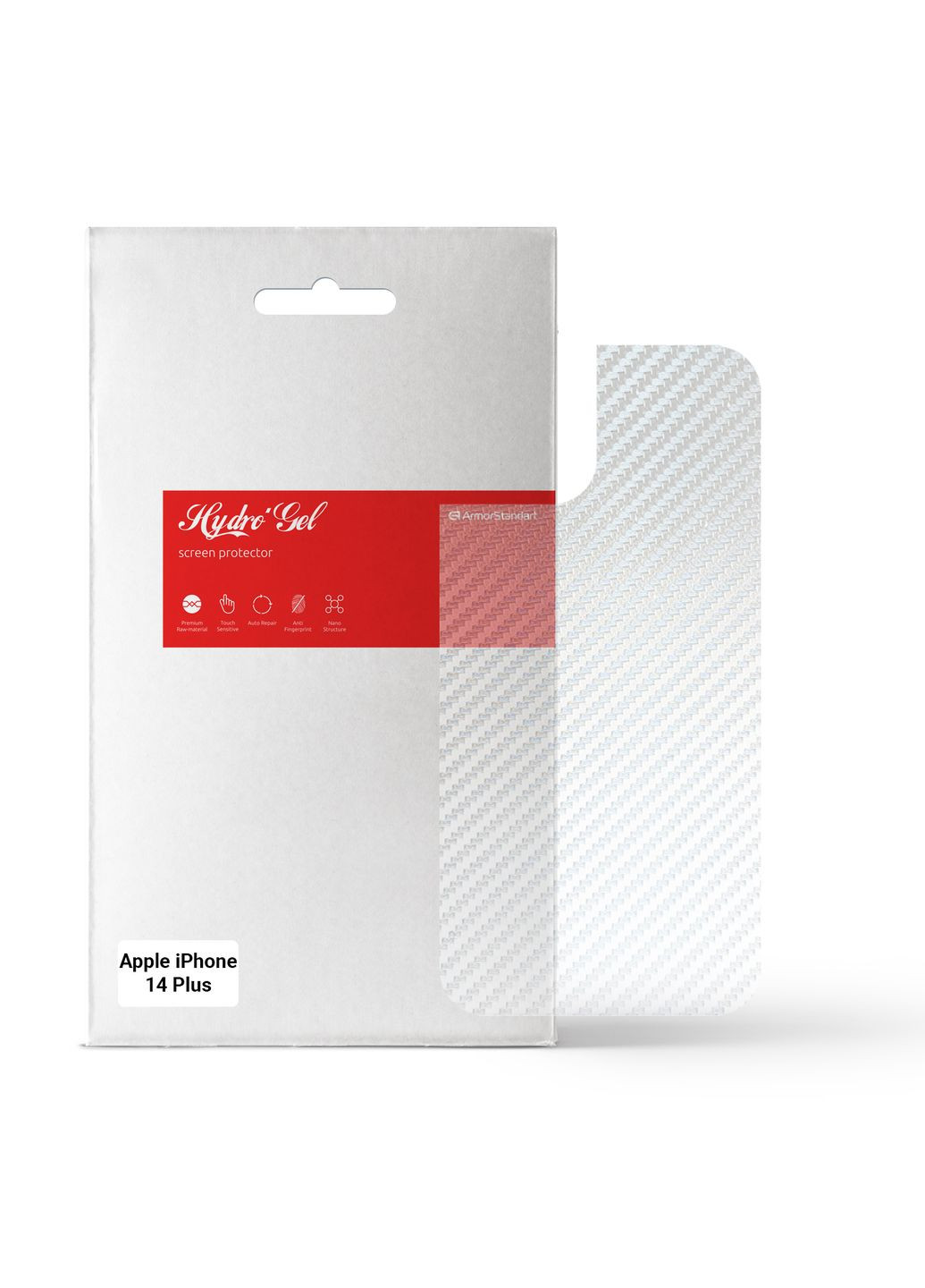 Защитная пленка на заднюю панель для Apple iPhone 14 Plus Carbone Transparent (ARM64968) ArmorStandart (263683796)