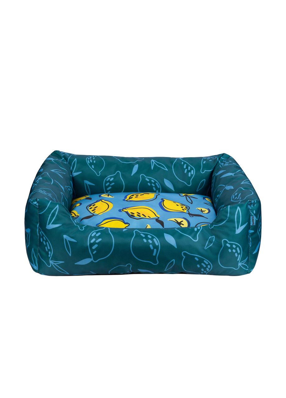 Лежак для животных Fruits Прямоугольный Лимоны (1032032) Barksi (370548532)