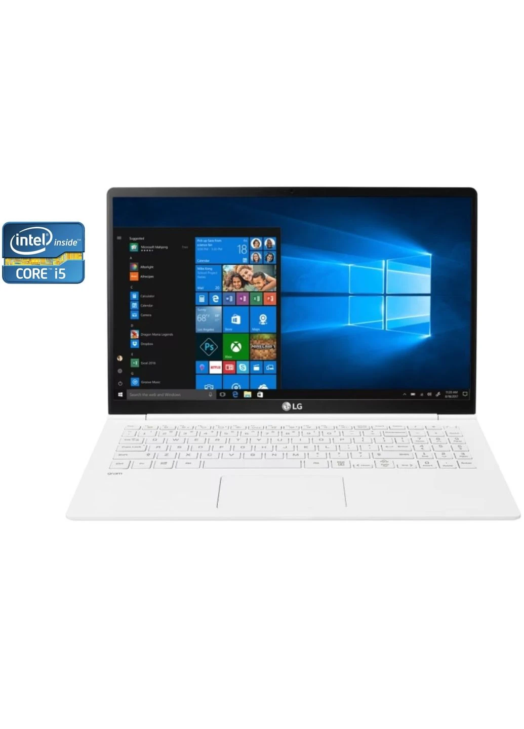 Ультрабук Б-клас 15Z990-VP50ML / 15.6" (1920x1080) IPS / Intel Core i5-8265U (4 (8) ядра по 1.6 - 3.9 GHz) / 8 GB DDR4 / 256 GB LG (398129806)