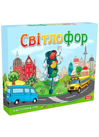 Обучающая настольная игра "Светофор" (укр) Artos (365654730)