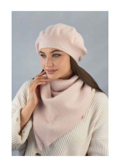 Женский комплект «Кристина», берет и косынка Braxton (370279048)