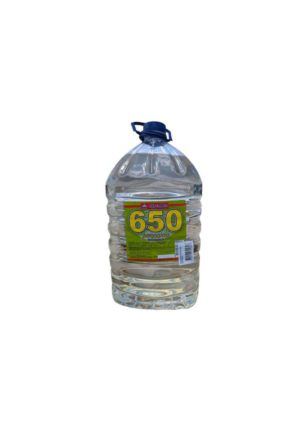 Розчинник 650 5л 4,3кг б/п УкрСоюз (362716506)