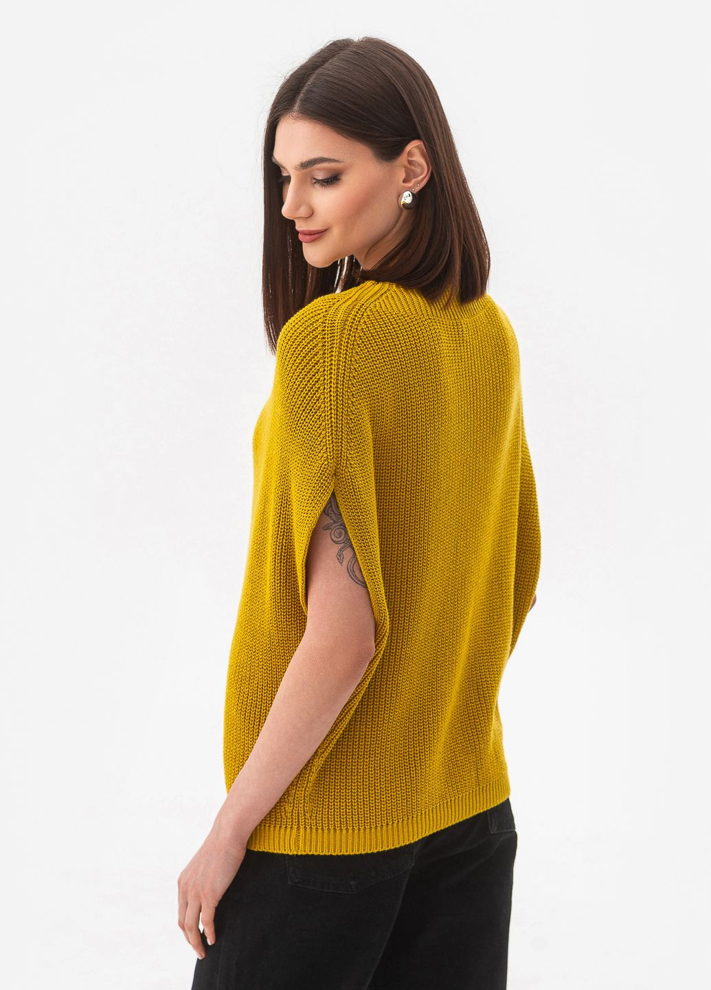 Стильна бавовняна безрукавка SVTR (327842299)