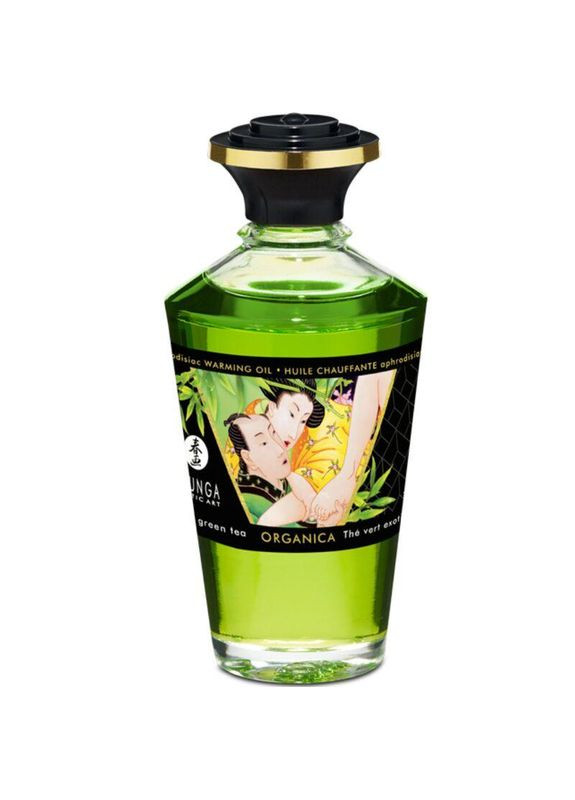 Подарунковий набір Garden of Edo, 5 засобів для масажу та пестощів, аромати зеленого чаю та лотоса Shunga (303878762)