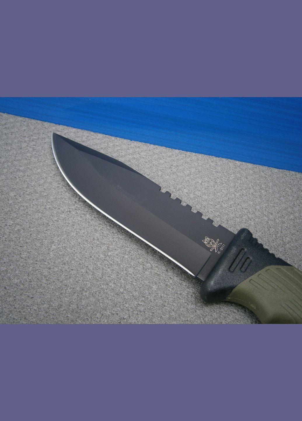 Ніж мисливський Wolf з чохлом 24 см No Brand (302450645)