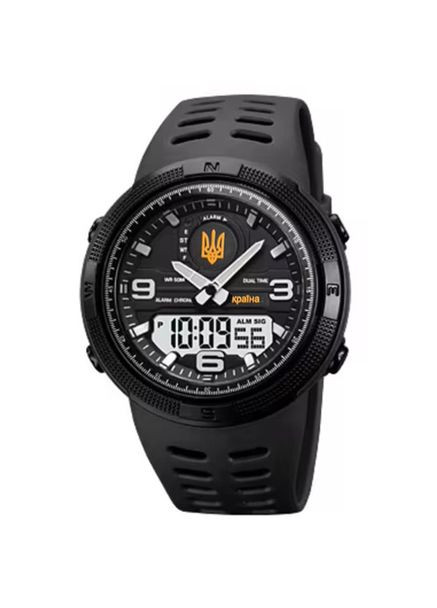 Годинник наручний чоловічий 5561/1655BKWT, спортивний, Чоловічий армійський водостійкий тактичний годинник Skmei (364665196)