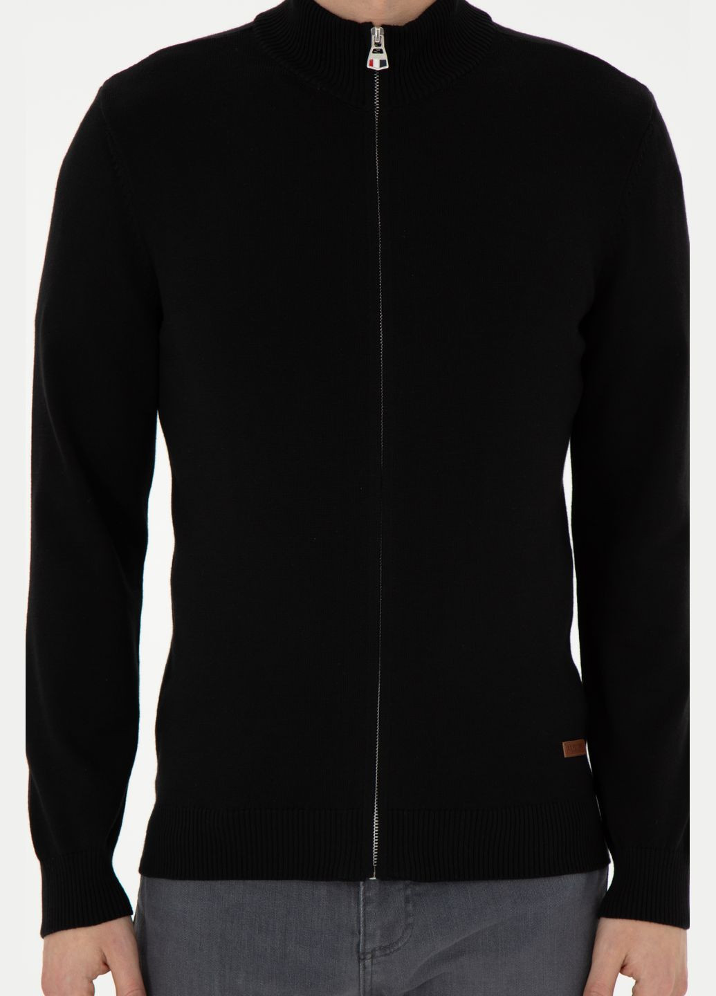 Черный кардиган U.S. Polo Assn.