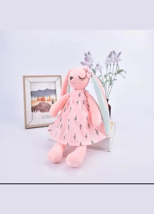 Мягкая игрушка зайка, высота 35см, игрушка для объятий No Brand (346121155)