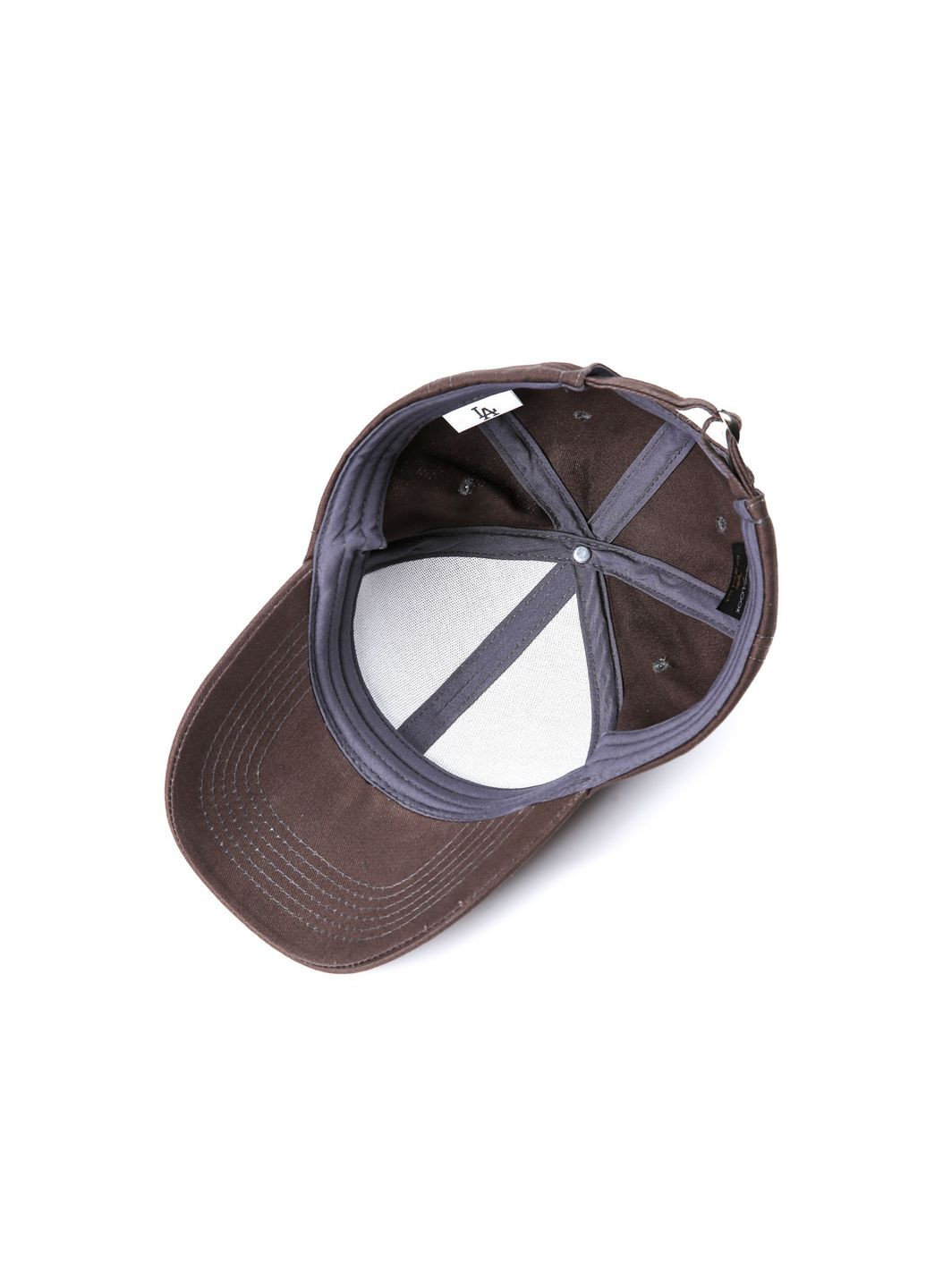 Бейсболка з регулятором чоловіча котон коричнева CLINT 742-444 LuckyLOOK 742-444M (323582339)