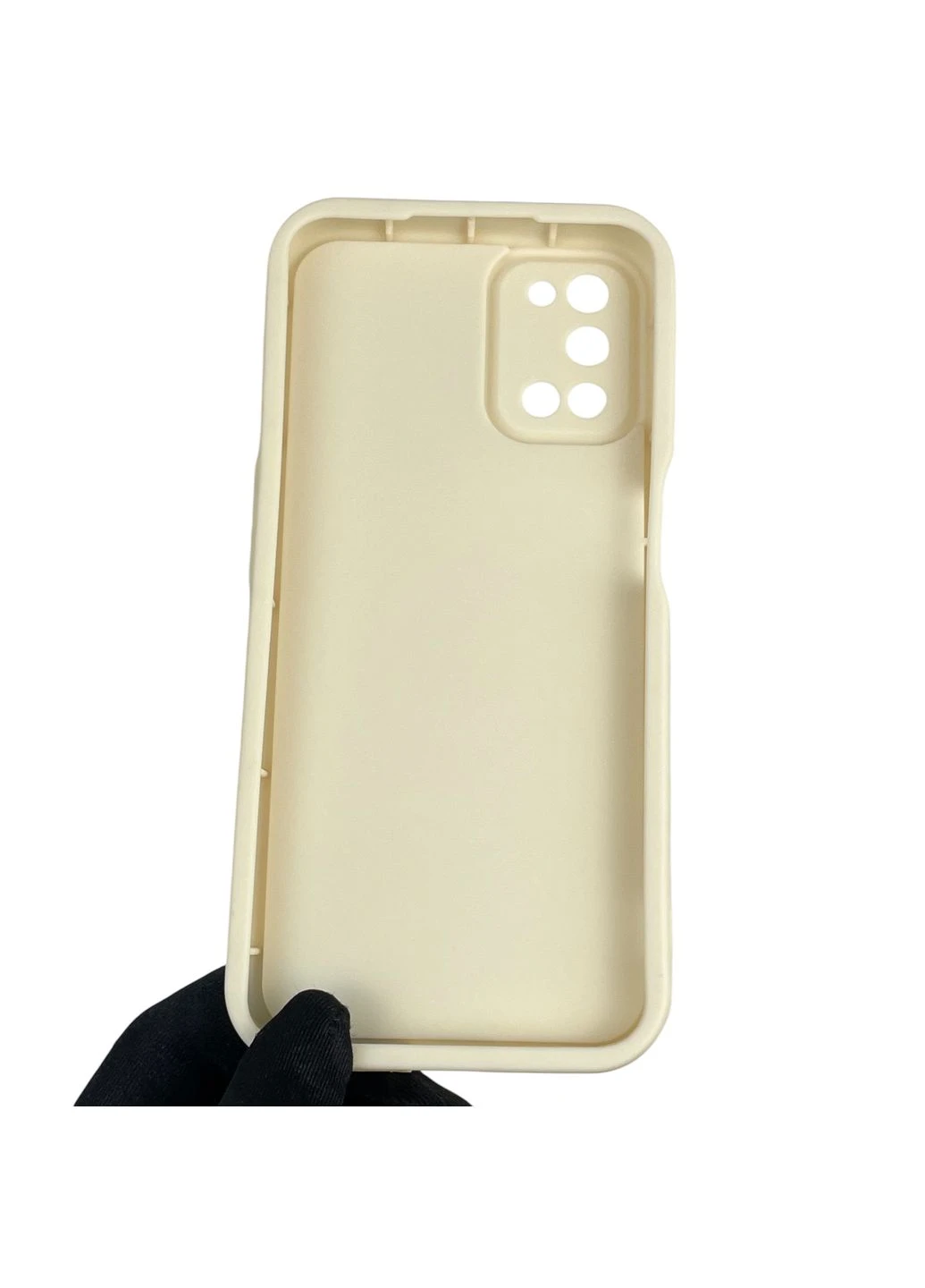 Чохол силіконовий оригінальний Soft Touch з 3D принтом мему сібу для A72 молочний (Повний захист камери) Oppo (378976570)