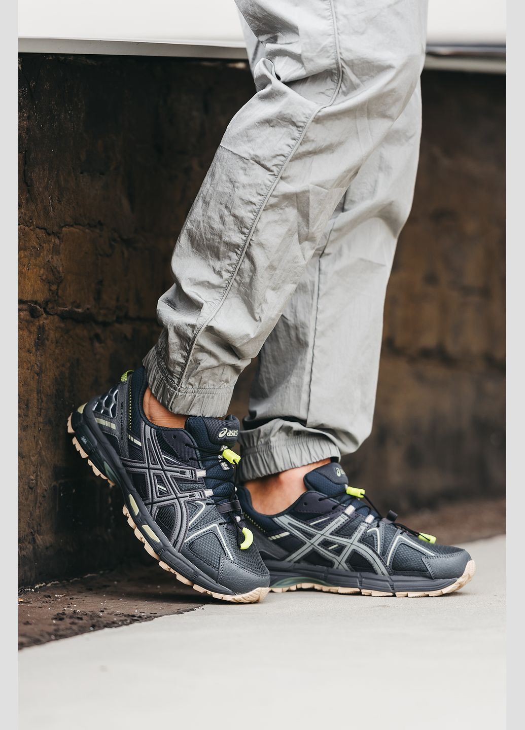 Кросівки жіночі і чоловічі Asics Gel-Kahana 8 dark grey | Асікс Гель-Кахана 8 темно-сірі No Brand темно-сірі всесезони (315155204)