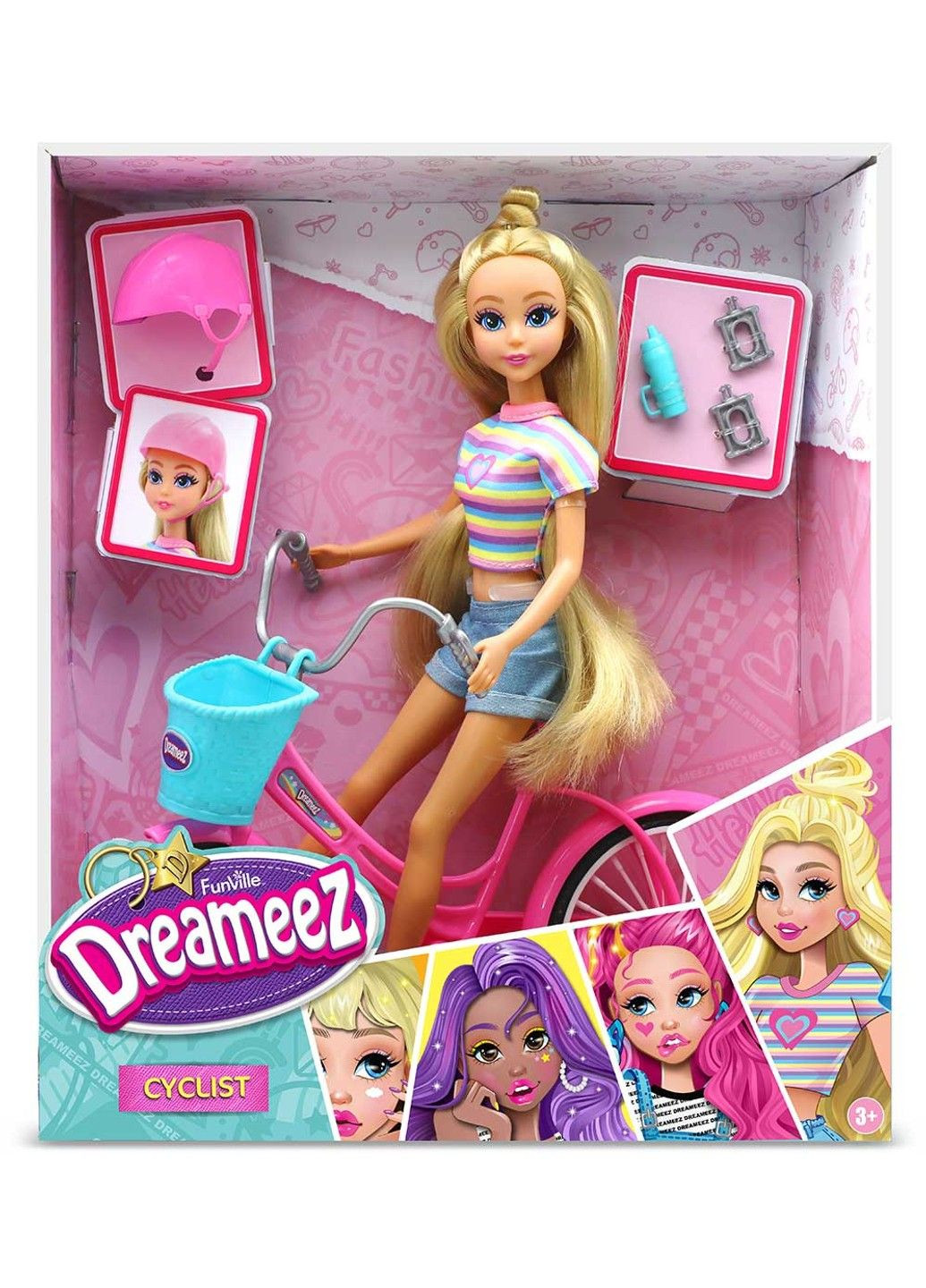 Dreameez игровой набор 'Велосипедистка' Funville (333708328)