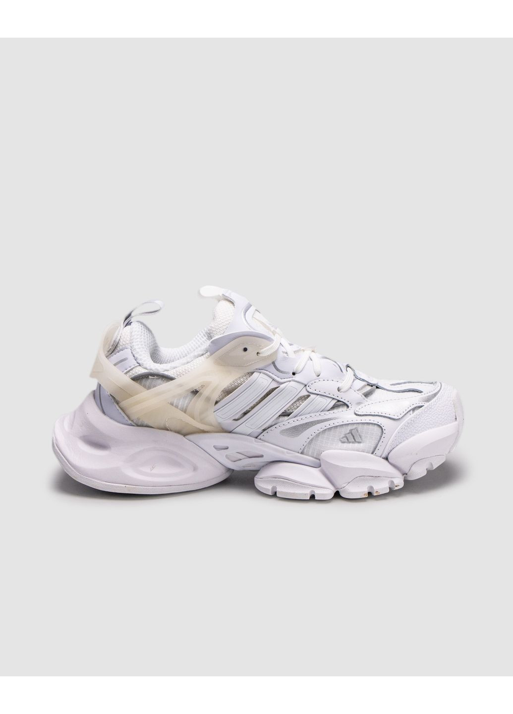 КРОССОВКИ ЖЕНСКИЕ ADIDAS VENTO XLG DELUXE WHITE / GREY SAIL АДИДАС ВЕНТО XLG ДЕЛЮКС No Brand серые демисезоны (368858192)