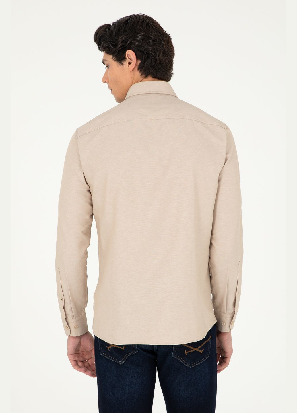 Сорочка з довгим рукавом U.S. Polo Assn чоловіча U.S. Polo Assn. (342394845)