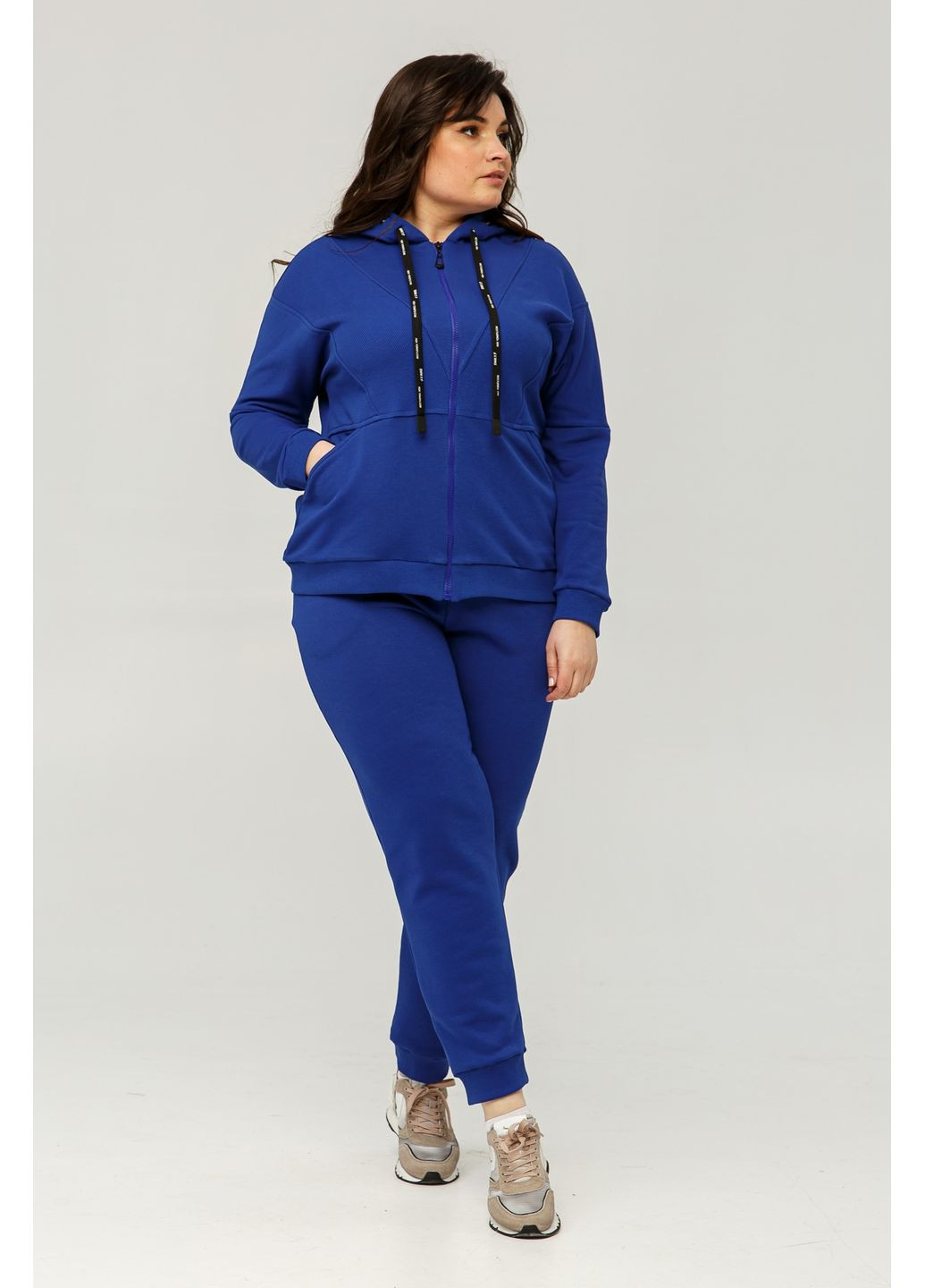 Жіночий трикотажний костюм (zip-худі та штани) All Posa (ap101438p) A'll Posa (355262286)