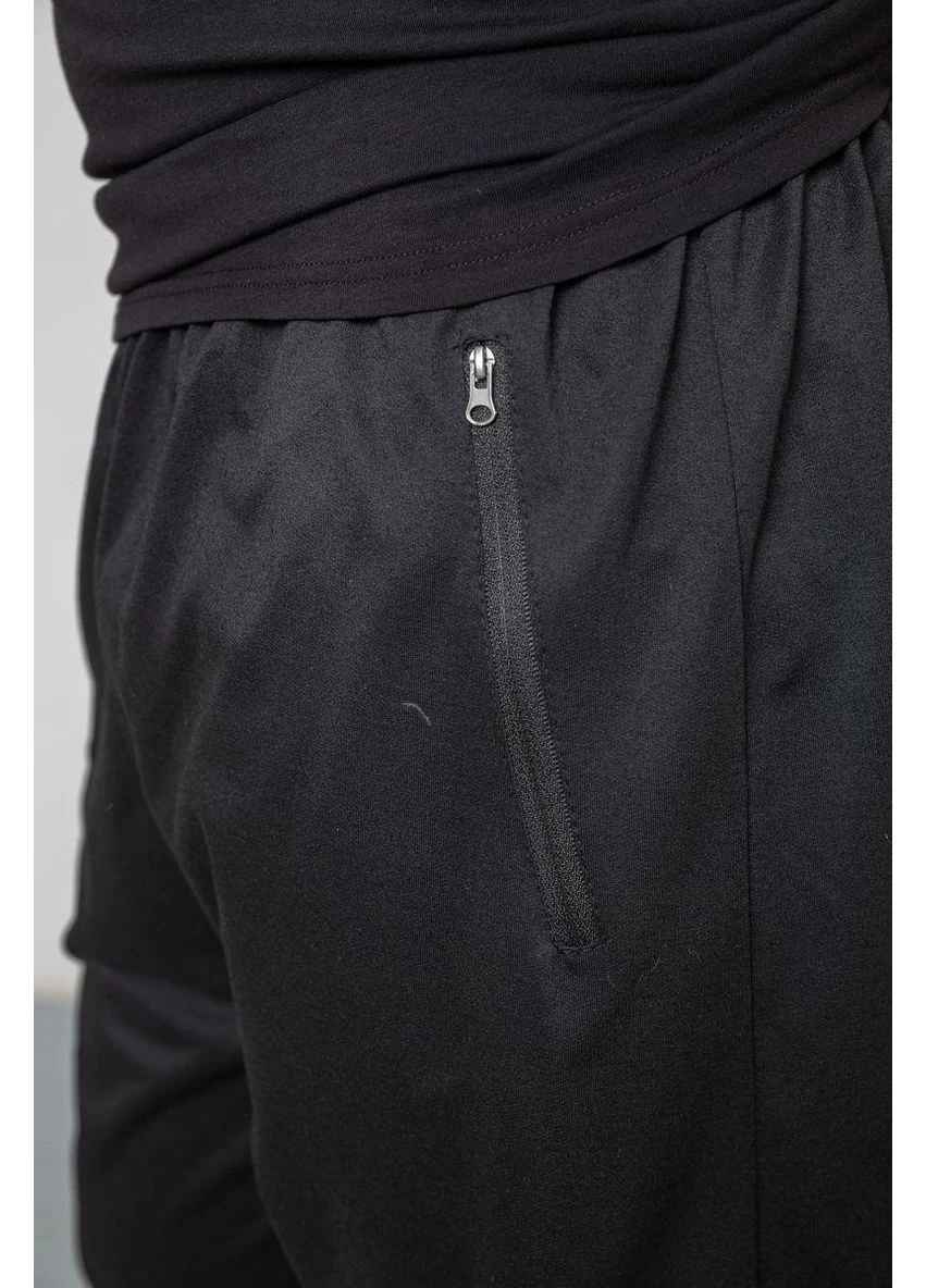 Черные демисезонные брюки No Brand
