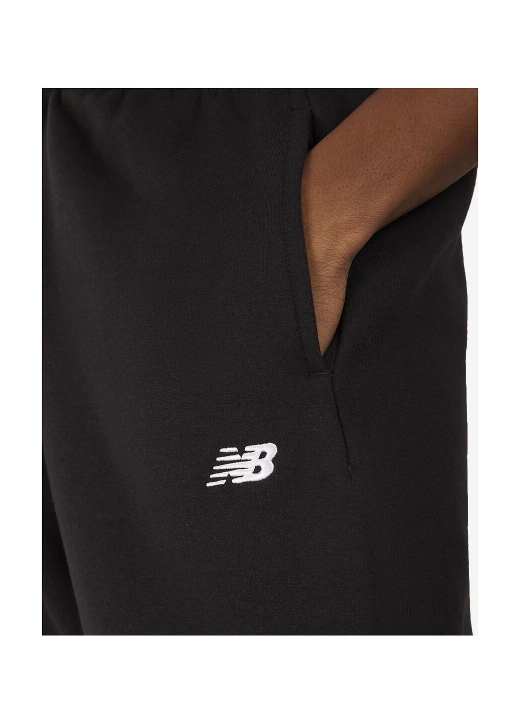 Штани чоловічі Brushed Back Small Logo Joggers Black MP41503BK New Balance (365961937)
