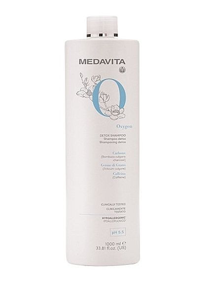 Восстанавливающий шампунь-детокс с активным кислородом Oxygen Detox Shampoo 55ml (1223359-188867) Medavita (368865952)