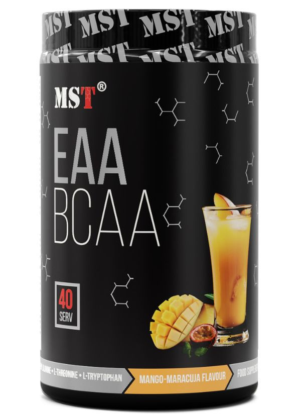 Комплекс амінокислот ЕАА та ВСАА EAA BCAA 520 г Манго Маракуя MST (351864074)