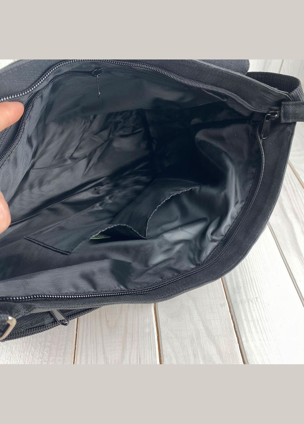 Чоловіча (жіноча) сумка через плече для спортзалу дорожня універсальна Art #297 Чорний No Brand (322119703)