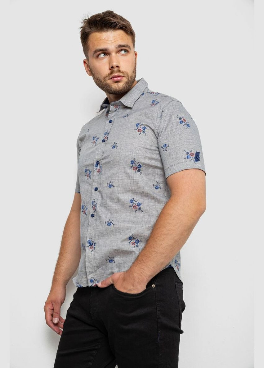 Сорочка чоловіча з принтом Ager 214R6917-88 (339607395)