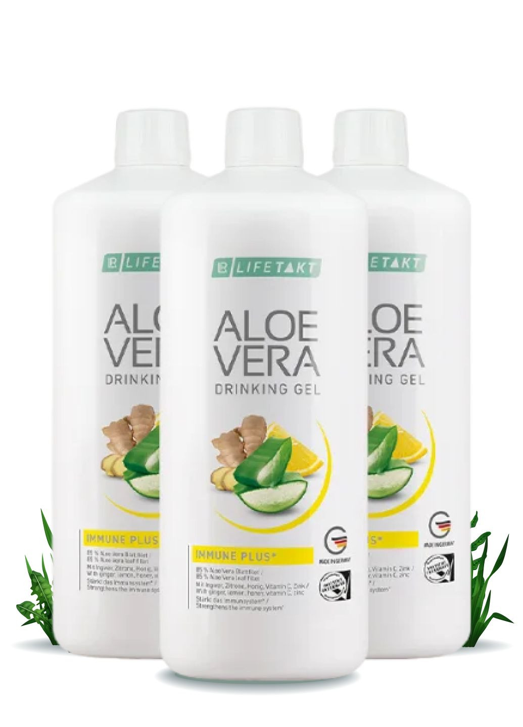 Питний гель для підтримки імунної системи Алое Вера Імунітет Плюс Aloe Vera Immune plus набір з 3 шт. Lifetakt LR (313402046)