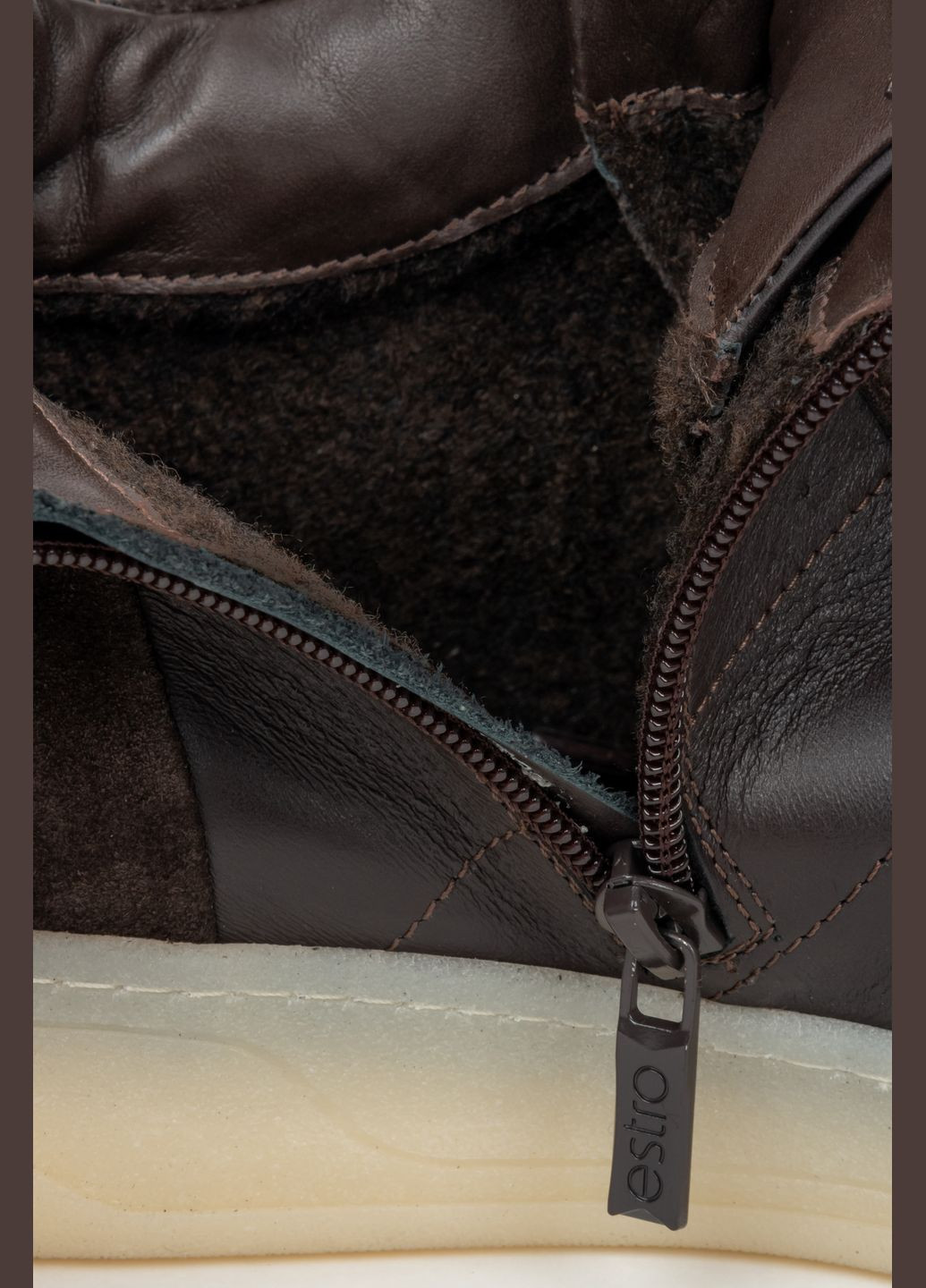 Ботинки-спорт, цвет коричневый Estro коричневые демисезоны (324030509)
