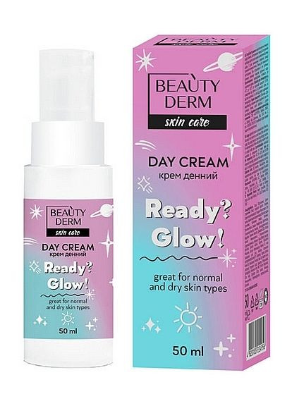 Крем для лица дневной Ready Glow 50ml (1166313-108860) Beauty Derm (368658164)