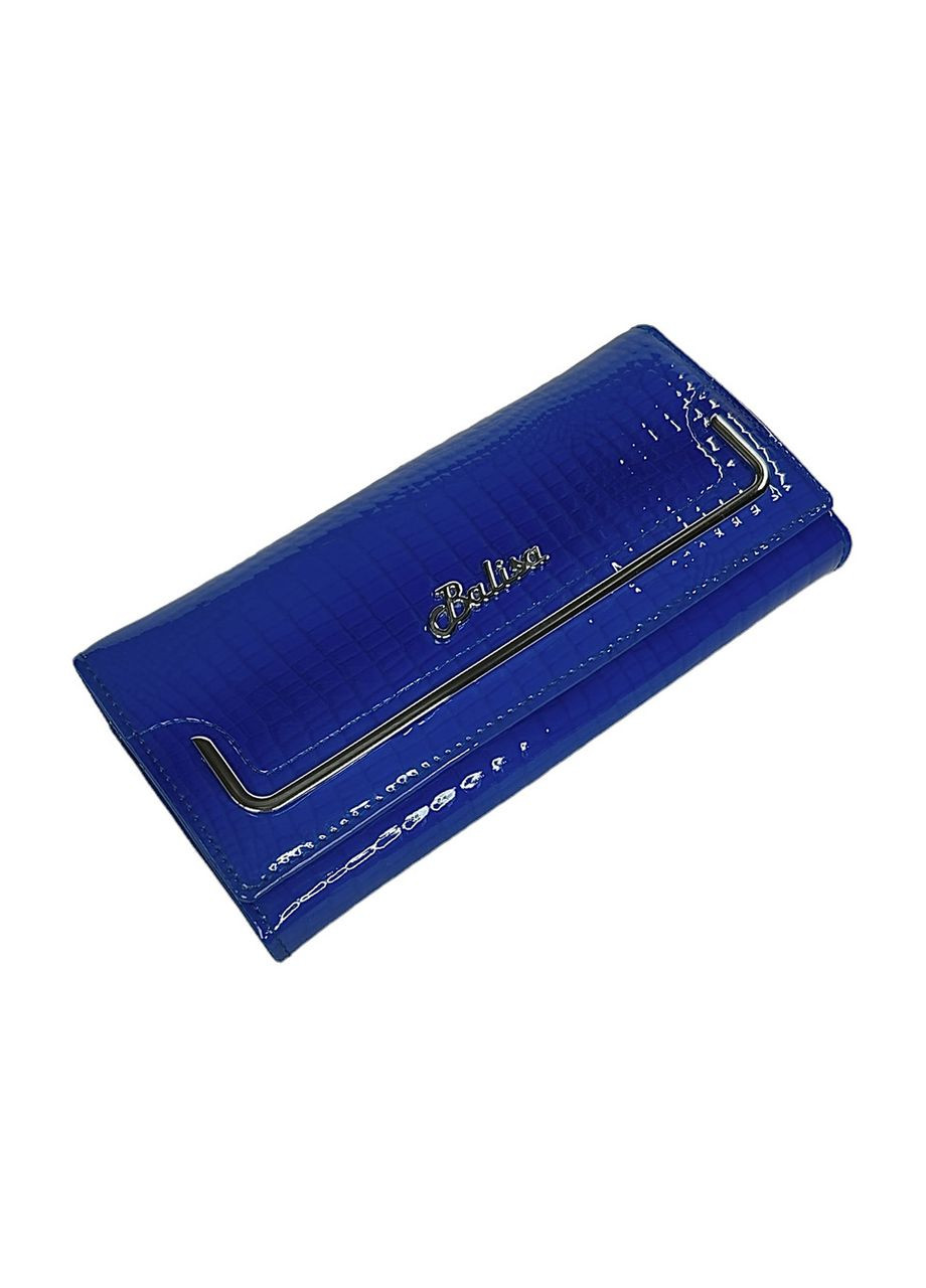 Жіночий гаманець з натуральної шкіри C826-196 бірюзовий 18.5 х 9 х 3 Balisa (367264039)