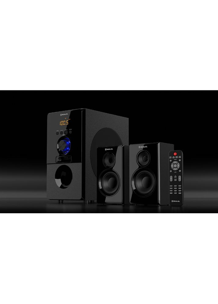 Колонки M-555 Чорний (EL121300013) Real-El (315919783)