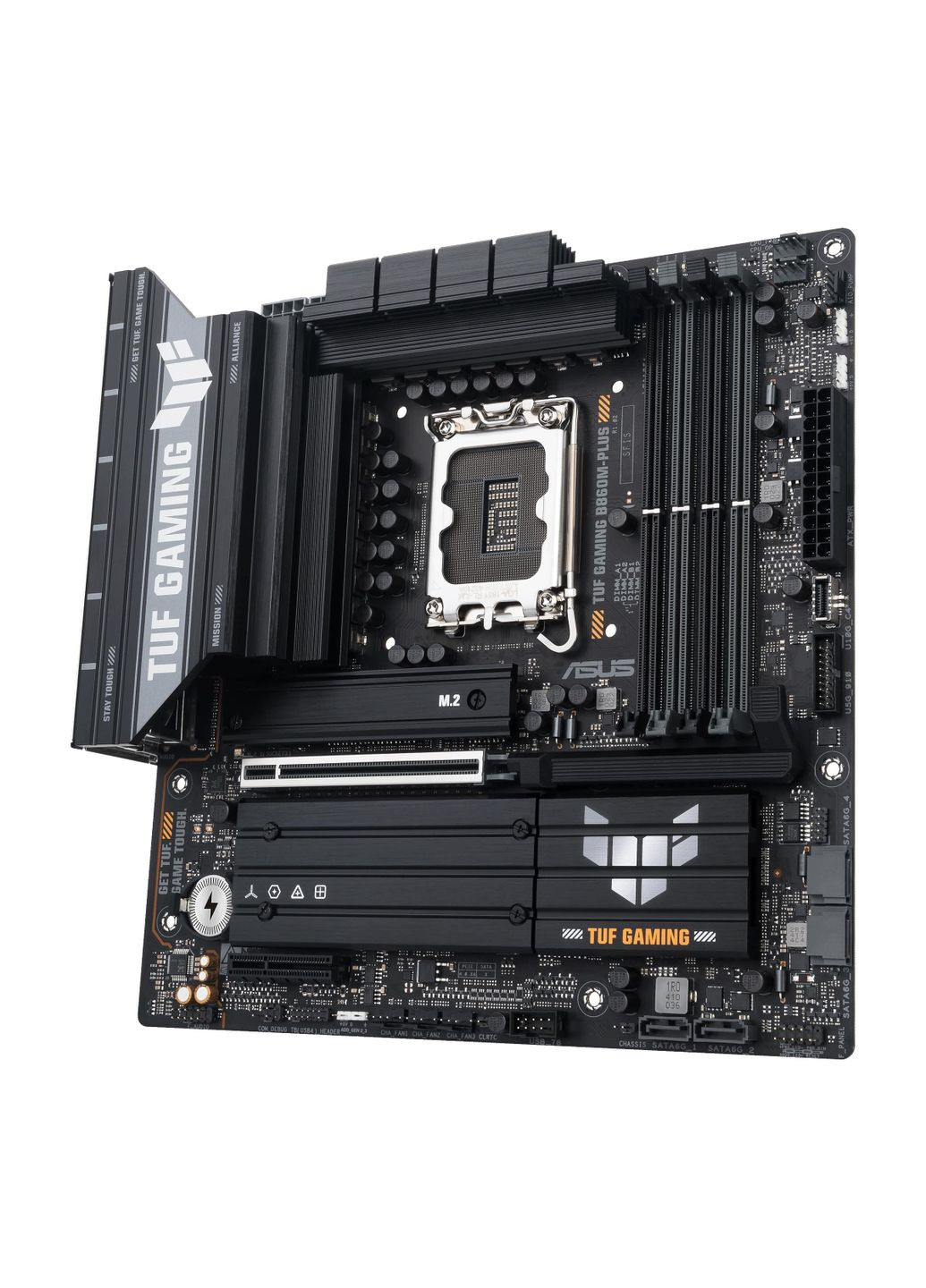 Материнская плата TUF GAMING B860M-PLUS s1851 B860 4xDDR5 M.2 DP HDMI USB Type-C mATX Asus (318326075)