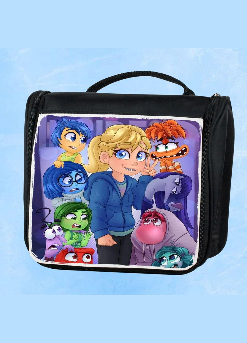 Дорожная сумка - органайзер для косметики несессер Child #087 Черная No Brand (318677121)